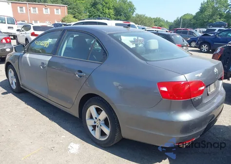 2012 Volkswagen Jetta 2.0L Tdi из США, поврежденный, VIN 3VW3L7AJ0CM400773